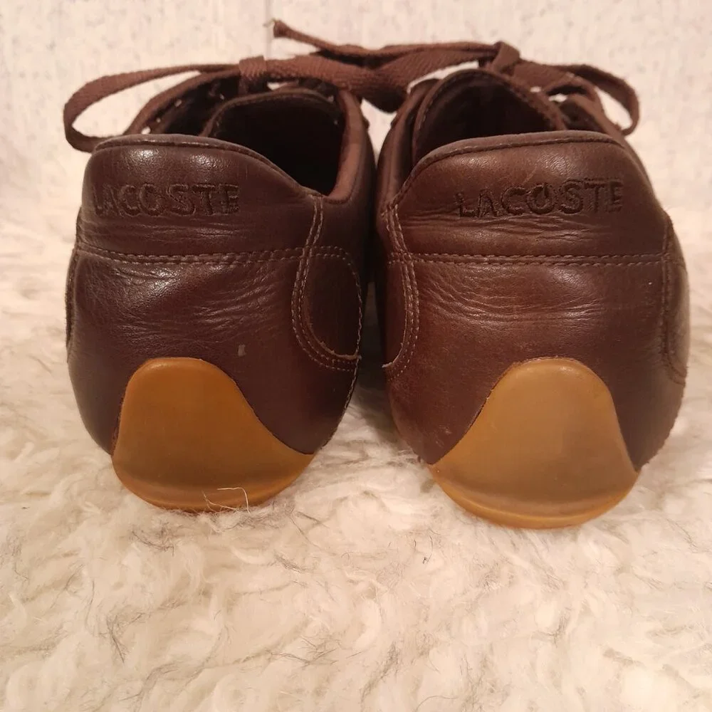 LACOSTE IZOD Swerve Lace Edge 524 Men's Sneakers/Driving Shoes Size 9 - Picture 9 of 10